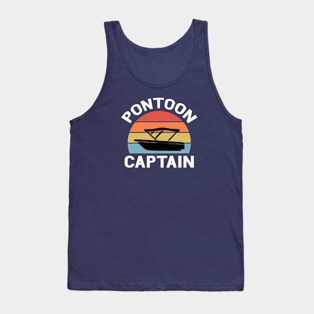 Pontoon Captain Tank Top by designnas2